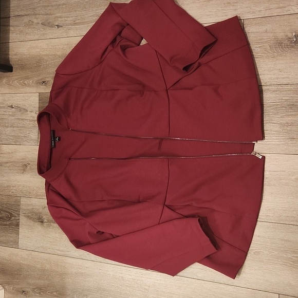 Lane Bryant Jackets & Blazers - Lane Bryant Zip Up Blazer Jacket